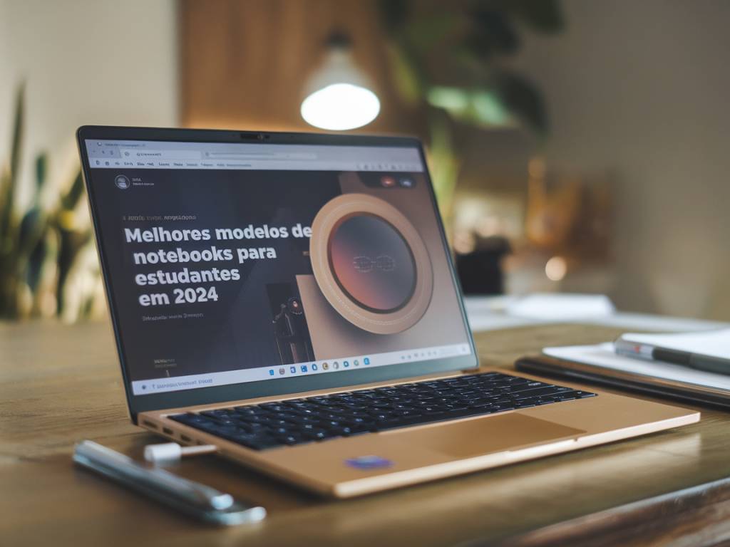 Melhores modelos de notebooks para estudantes em 2024